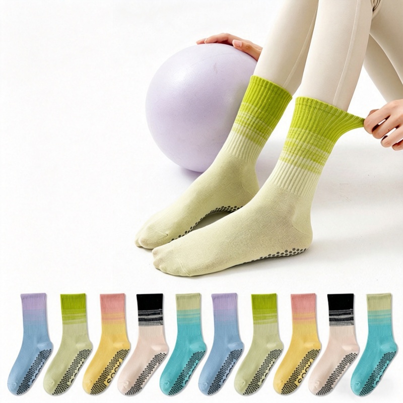 Pilates & Yoga Studio Alineacion - Dreamlikelin 1 Pair Women's Mid-Calf Yoga