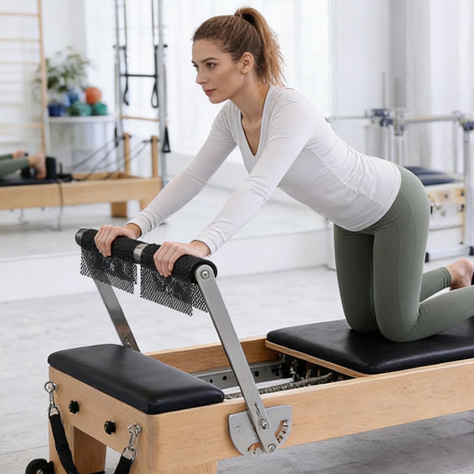 Pilates Yoga Mat Workout - Non Slip Pilates Mat 4 Piece
