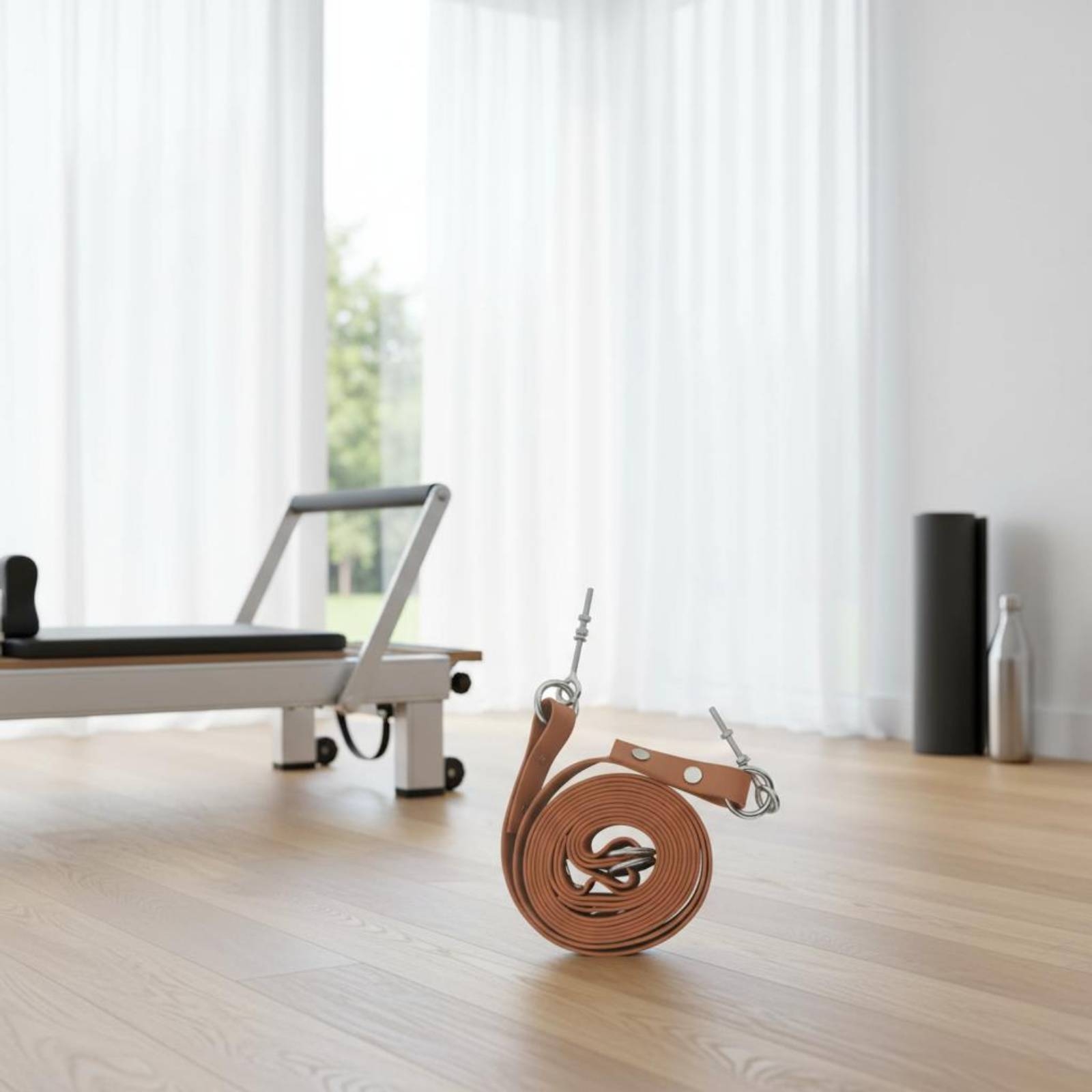 Pilates & Yoga Studio Alineacion - Reformer Double Loop Strap Comfortable Pilates