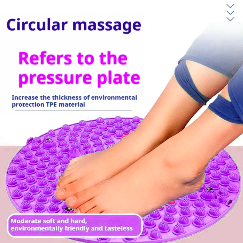 Pilates Yoga Mat Workout - Foot Massage Acupressure Mat Muscle Relaxation