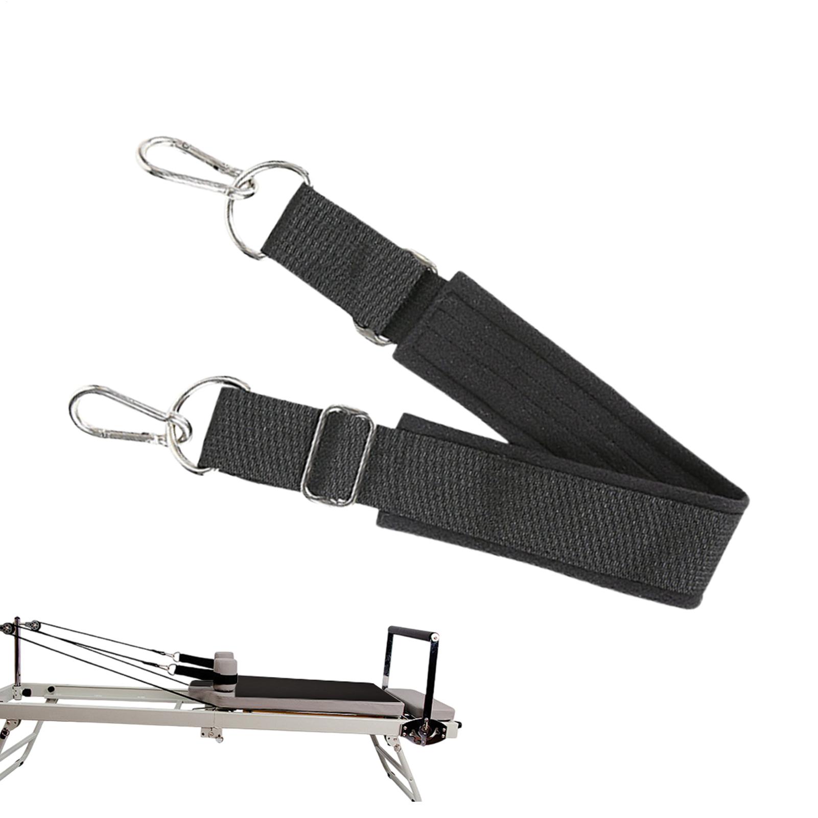 Pilates & Yoga Studio Alineacion - Reformer Footstrap Double-Loop Thickened Non-Slip Adjustable