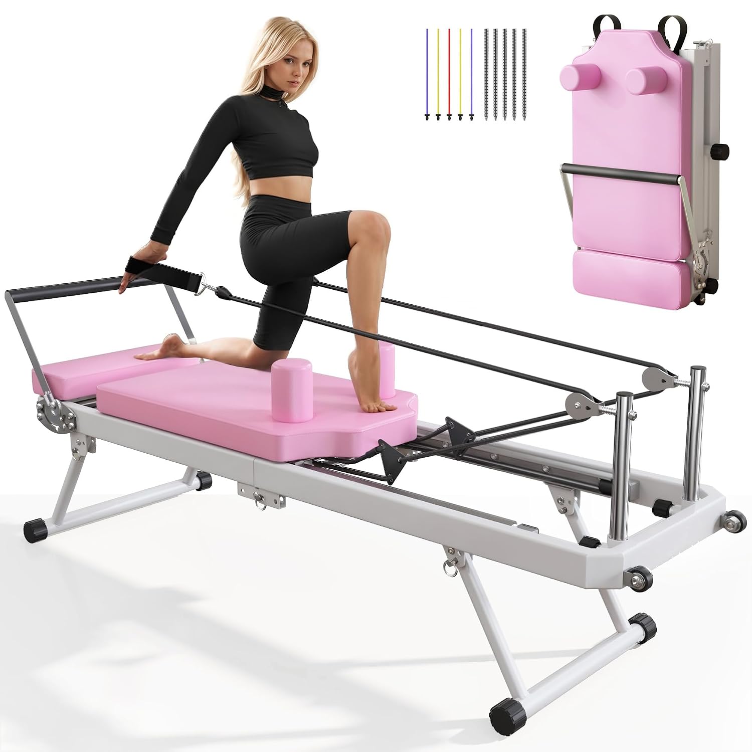 Pilates Reformer Machine for H - Pilates Reformer Spring 评论和价格
