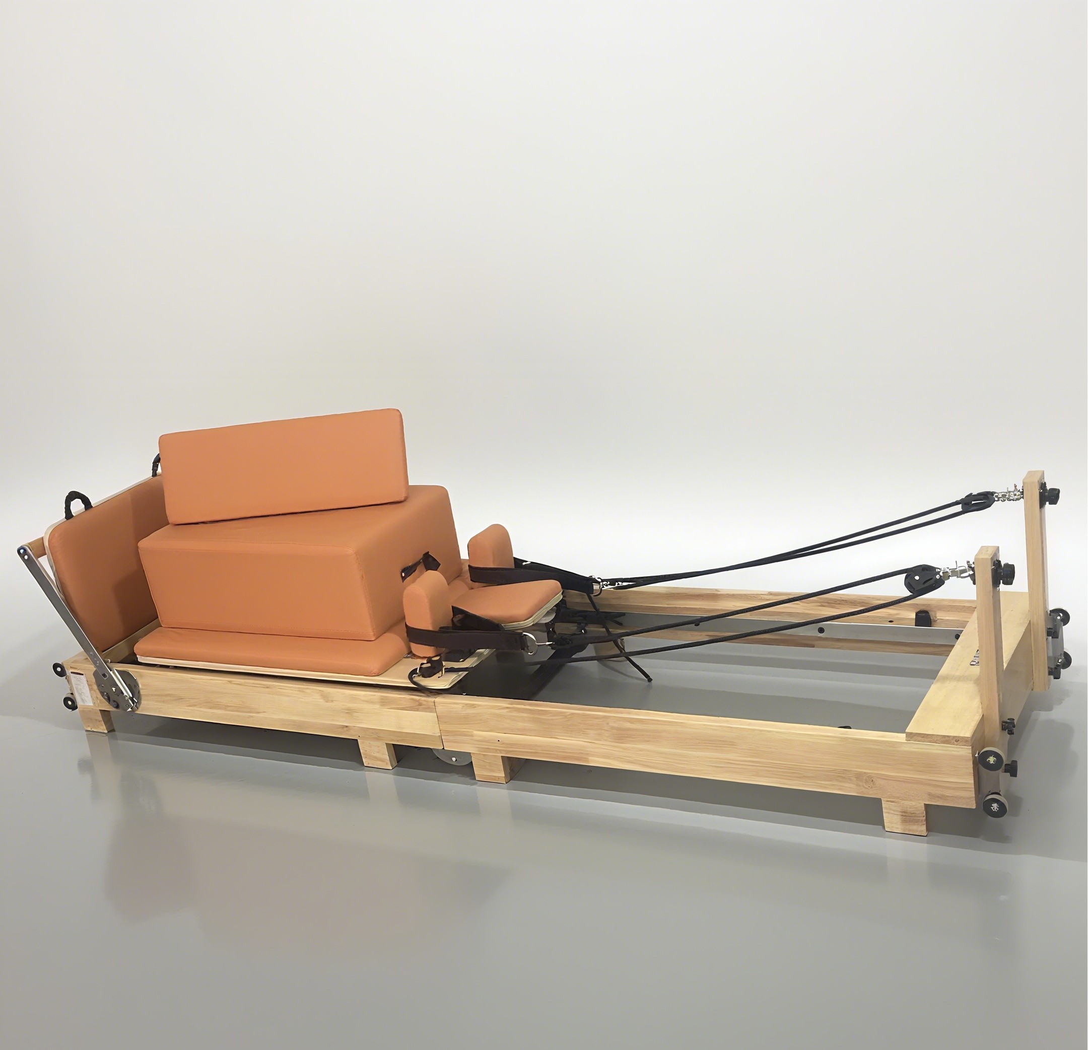 Foldable Oak Wood Pilates Refo - Pilates Reformer Spring 评论和价格