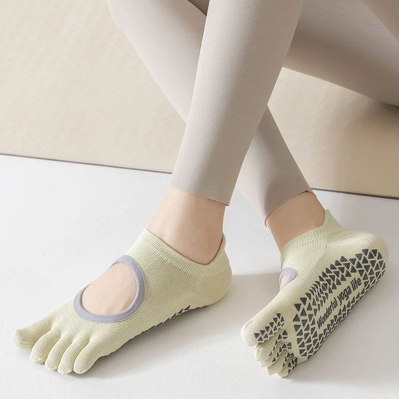 Women's Five-Finger Yoga Socks - Medias Para Pilates Y Yoga 评论和价格
