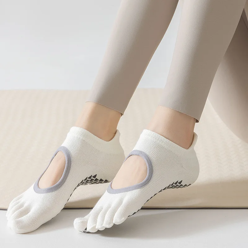 Women's Five-Finger Yoga Socks - Medias Para Pilates Y Yoga 评论和价格