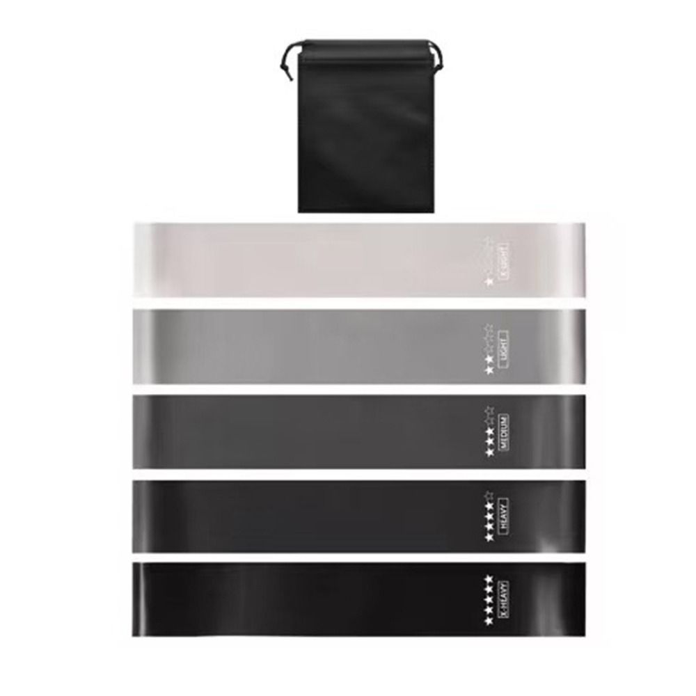 5Pcs TPE Fitness Resistance Ba - Pilates Yoga Circle 评论和价格