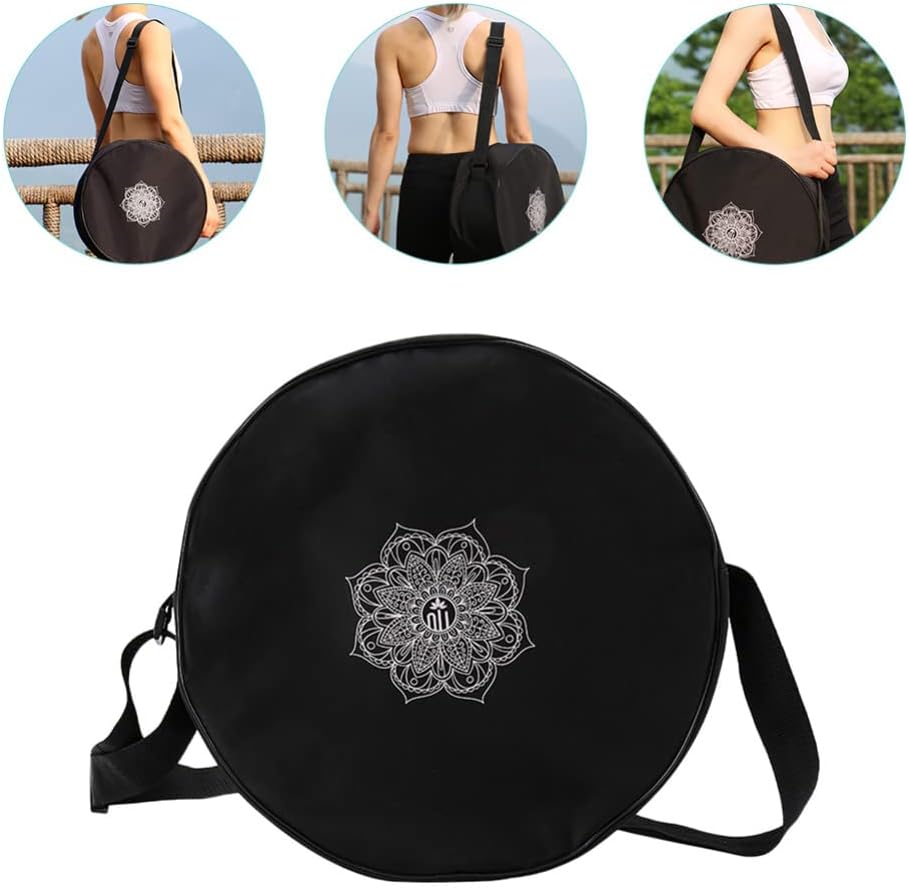 Yoga Wheel Bag Nylon Black Man - Pilates Yoga Circle 评论和价格