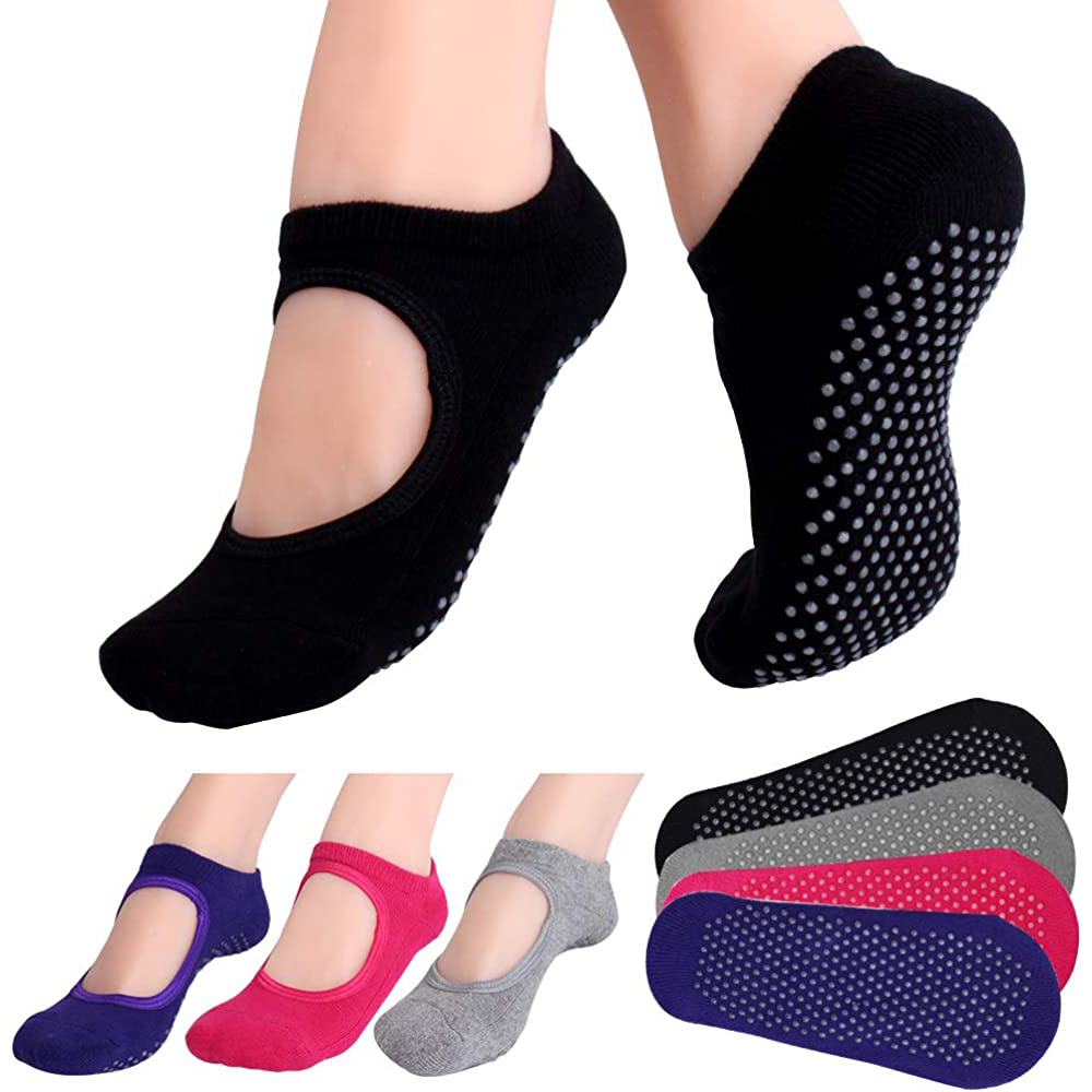 Backless Non-slip Fitness Pila - Medias Para Pilates Y Yoga 评论和价格