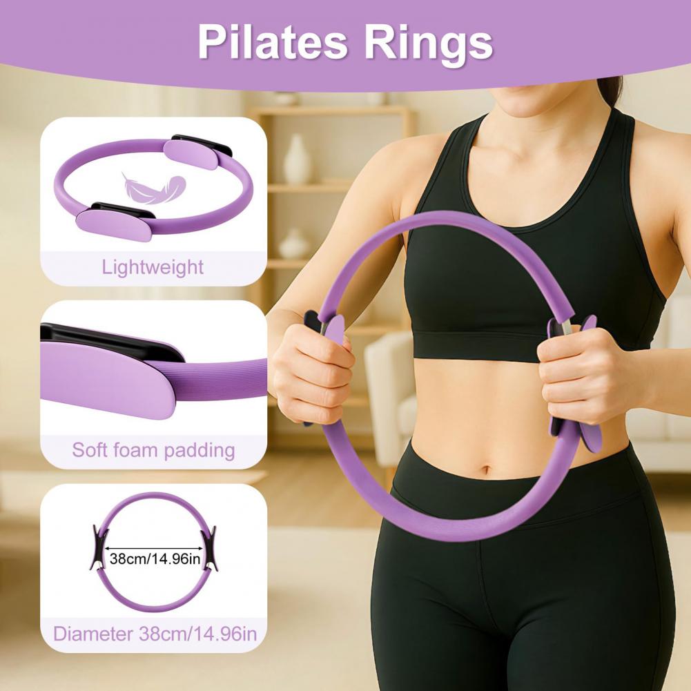 Women Yoga Fitness Ring Circle - Pilates Yoga Circle 评论和价格