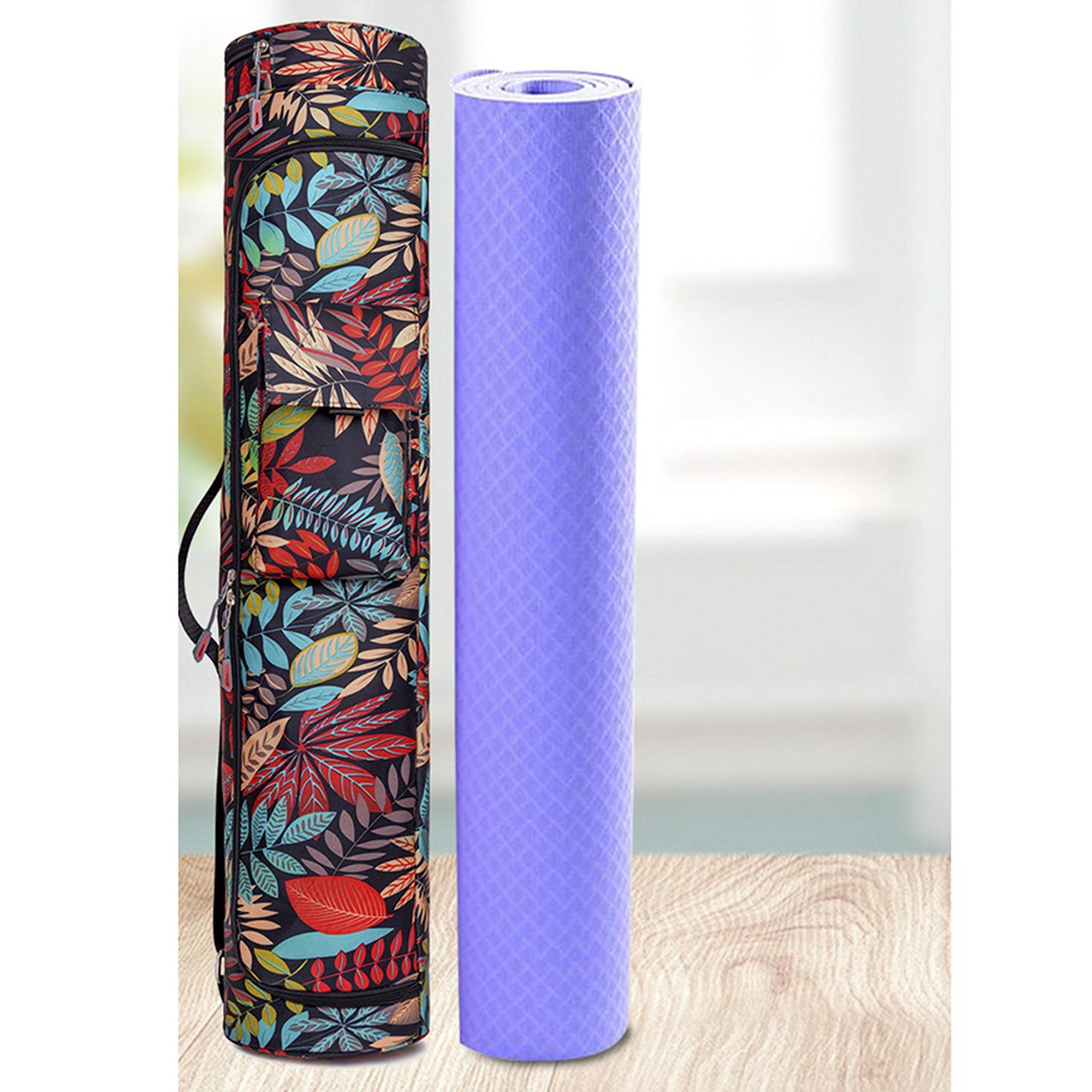 Non-slip Yoga Mat Bag Canvas D - Pilates Yoga Mat Workout 评论和价格
