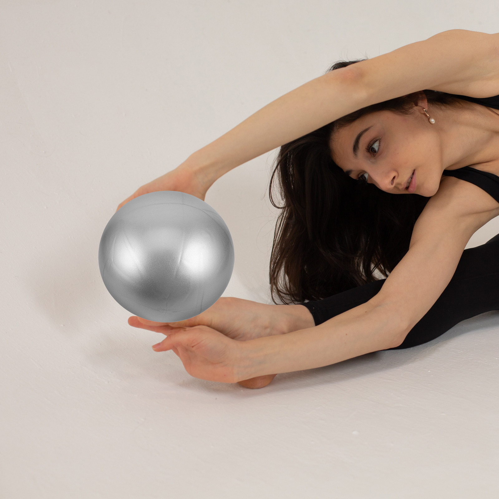 25Cm Pilates Mini Ball Yoga Ex - Pilates Yoga Mat Workout 评论和价格