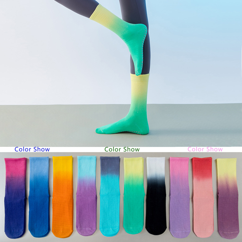 Colourful Women Sports Socks C - Medias Para Pilates Y Yoga 评论和价格