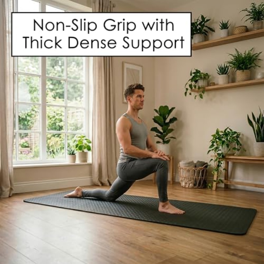 Home workout yoga mat, extra t - Pilates Yoga Mat Workout 评论和价格