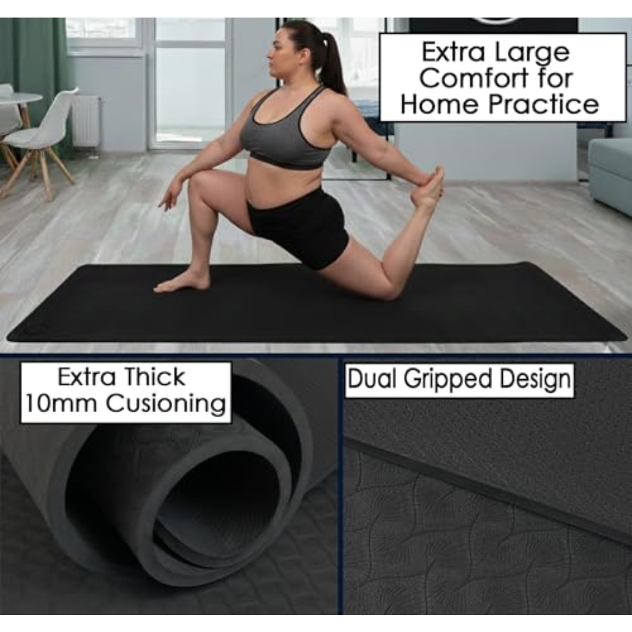 Home workout yoga mat, extra t - Pilates Yoga Mat Workout 评论和价格